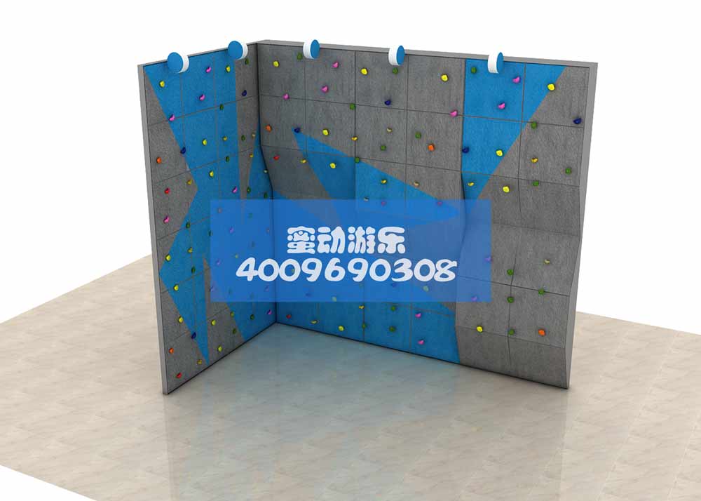 广东佛山儿童游乐设备工厂：定制玻璃钢攀岩